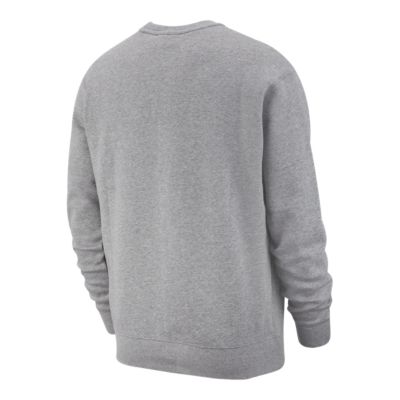 grey nike mens sweatshirt