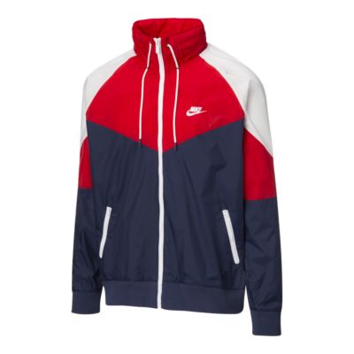 nike windrunner university red