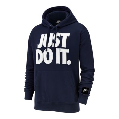 nike men's sportswear futura logo hoodie