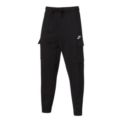 nike club pants black