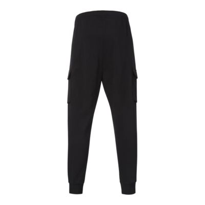 nike club cargo pants black