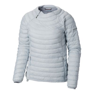 columbia women's powder pass insulated pullover jacket