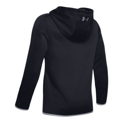 boys under armour zip hoodie