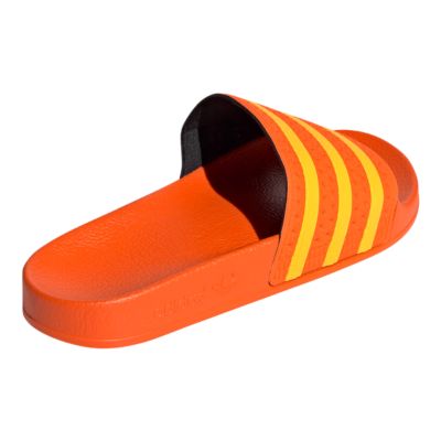 adidas orange sliders