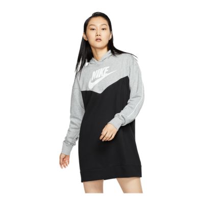 cozy karma asym sweatshirt dress