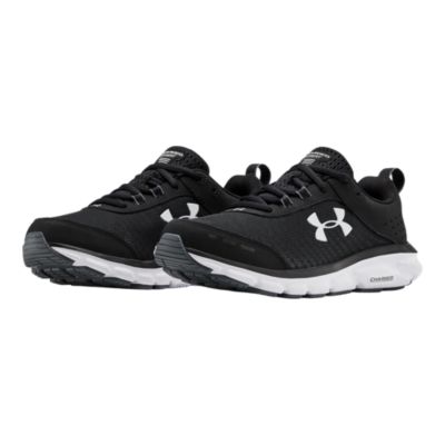 under armour all black shoes womens