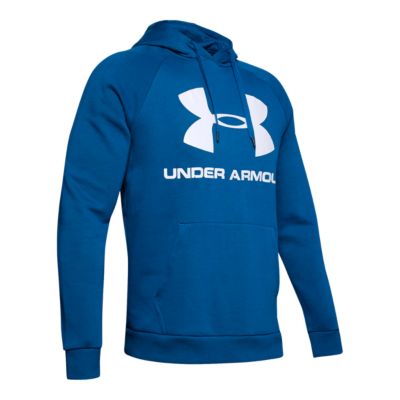 under armour blue hoodie mens