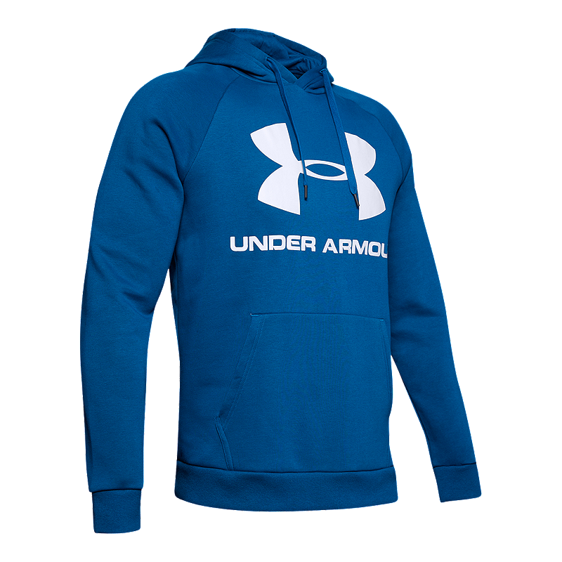 Under Armour Men S Sportstyle Rival Fleece Logo Pullover Hoodie Sport Chek