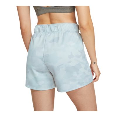 nike dry women's rebel attack camo shorts