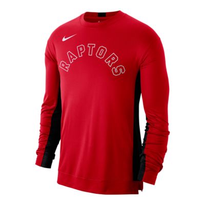 red dri fit long sleeve