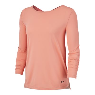 nike long sleeve pink