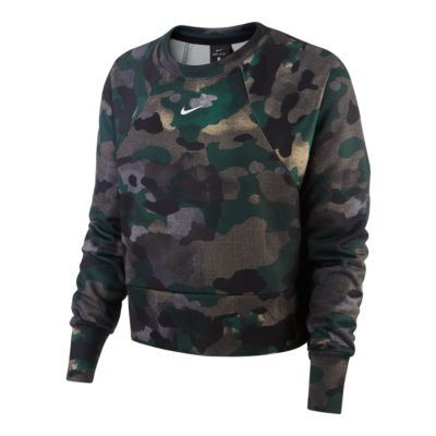 nike camo shirt women's