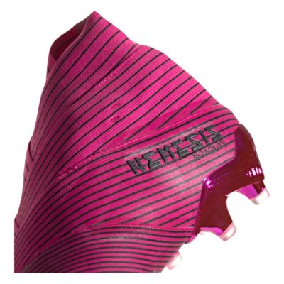 nemeziz 19 firm ground cleats pink