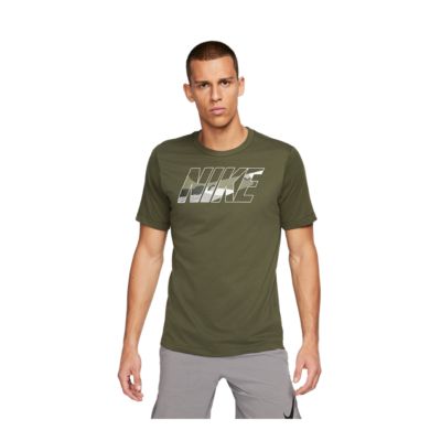 khaki nike tshirt