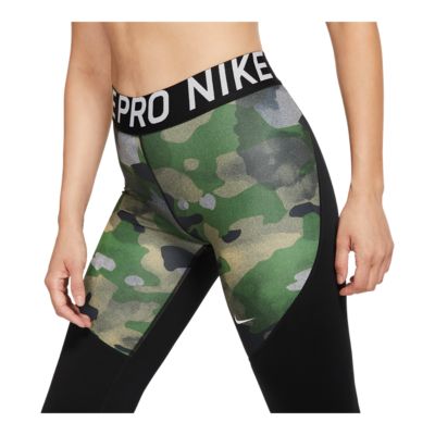 nike pro tights camo