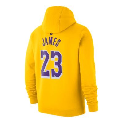 lakers yellow hoodie