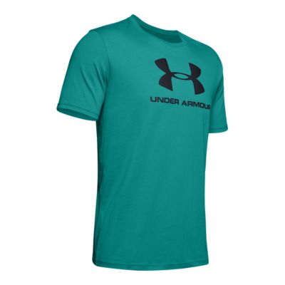 under armour sportstyle logo t shirt mens