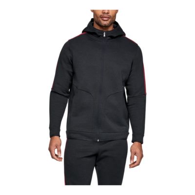 under armour fleece full zip poly hoodie junior