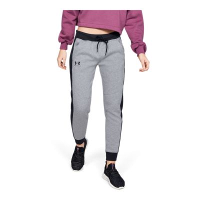 ua rival fleece script joggers