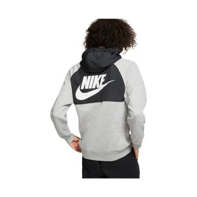 nike hybrid hoodie black