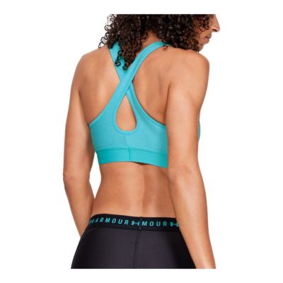 Under Armour Women S Armour Crossback Heather Mid Sports Bra Sport Chek