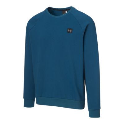 under armour fleece poly crew sweatshirt