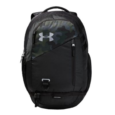 green and black under armour backpack