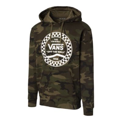 vans hoodie camo