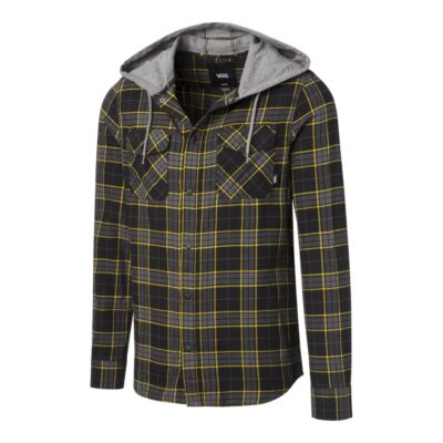 vans parkway hooded flannel