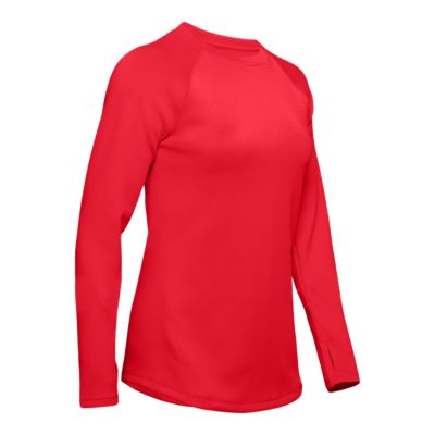 red under armour long sleeve women's