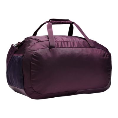 under armour purple duffle bag