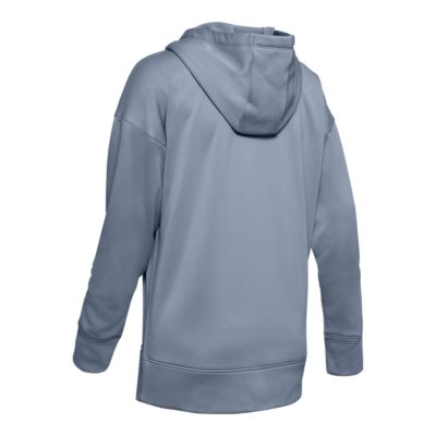 under armour women's armour fleece big logo hoodie