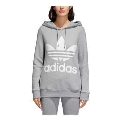 adidas women's trefoil hoodie