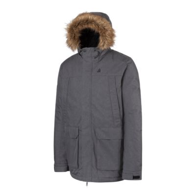 insulation fur parka