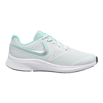 Nike Girls Star Runner 2 Shoes Grey Teal Sport Chek