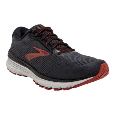 brooks shoes mens red