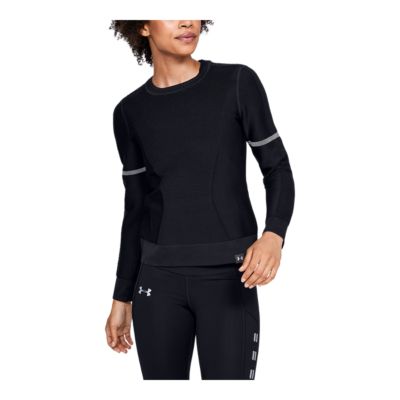 under armour women's black sweatshirt