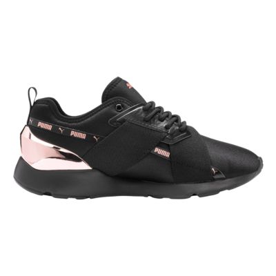 puma muse black gold