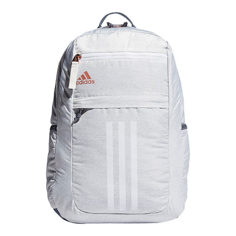 adidas League 3 Stripe Backpack - Jersey White | Sport Chek