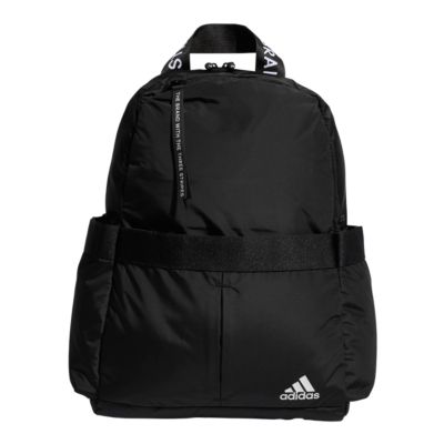 the brand with the 3 stripes backpack