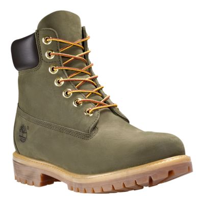 money green timberland boots