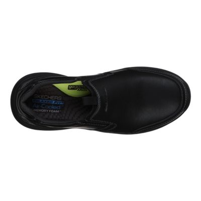 mens leather skechers