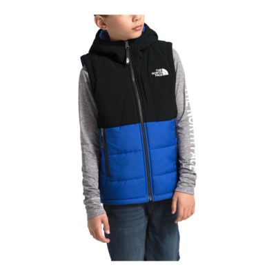 north face hooded vest