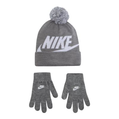 nike beanie and glove set