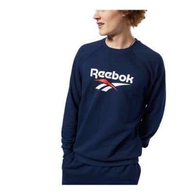 reebok navy blue sweatshirt