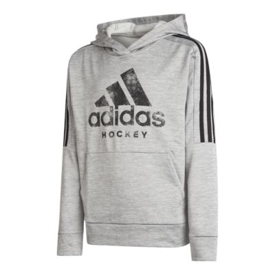 embossed badge of sport pullover hoodie