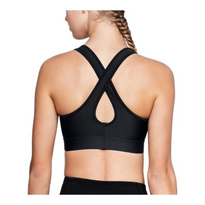 under armour women's armour medium impact crossback sports bra