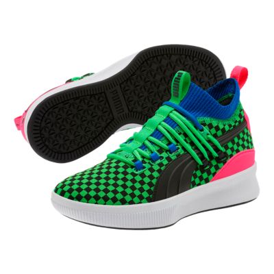 puma clyde court green