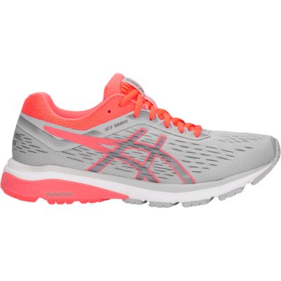 womens red asics running shoes