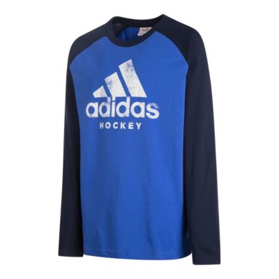 boys blue adidas shirt